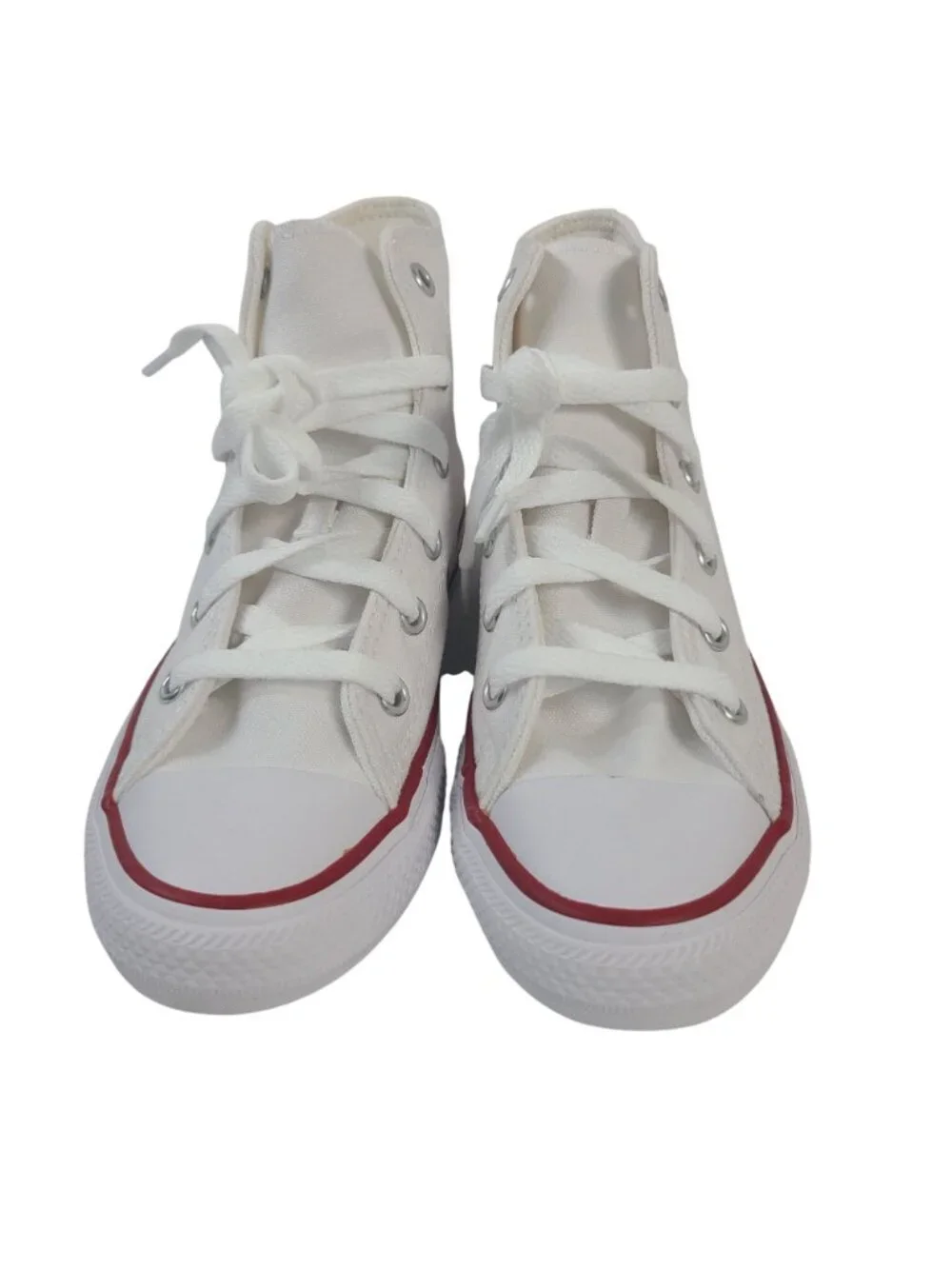 NEW Converse Youth Chuck Taylor All Star High-Top Sneakers Optical White Size 1